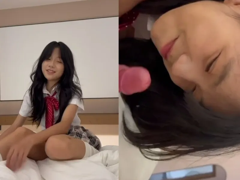 Em loli dễ thương liếm cậu bé biến em thành con em đào dam dang p1